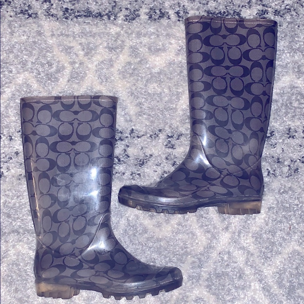 COACH Rain Boots!
